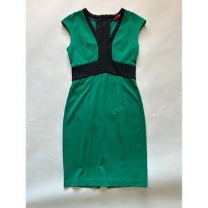 Narciso Rodriguez Kohl's Design Nation Green Dress SZ XS